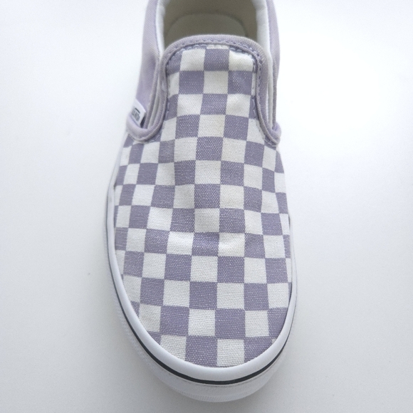 Vans Kids Classic Checkered Slip On Shoes size 2.5 - Picture 5 of 15